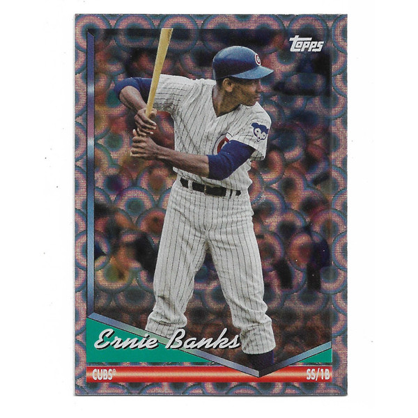 Ernie Banks 2024 Topps Archives Circles Foil # 258