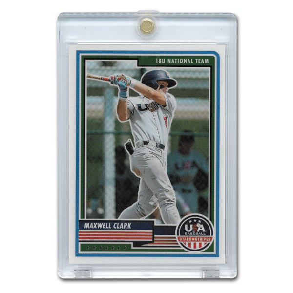 Max Clark 2023 Panini Team USA # 42 Pre-Rookie Card