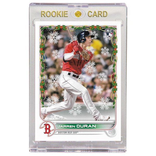 Jarren Duran Boston Red Sox 2022 Topps Holiday # HW101 Rookie Card