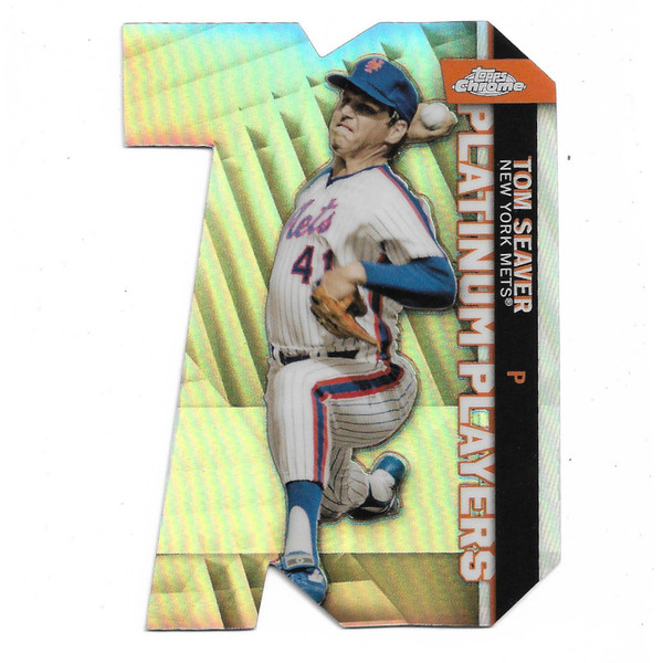 Tom Seaver 2021 Topps Chrome Platinum Players # 41