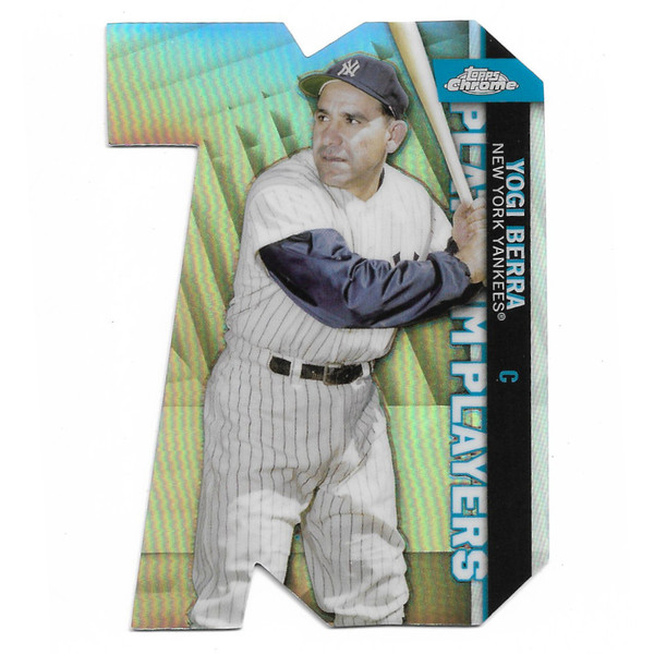 Yogi Berra 2021 Topps Chrome Platinum Players # 65