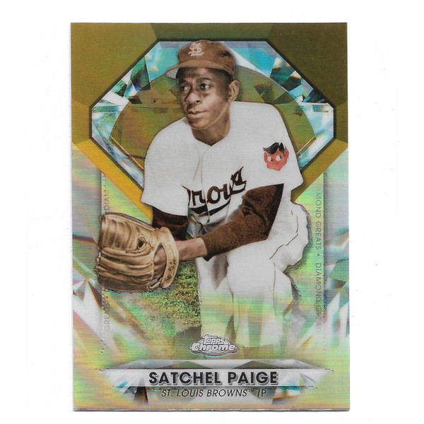 Satchel Paige 2022 Topps Chrome Diamond Greats # 11