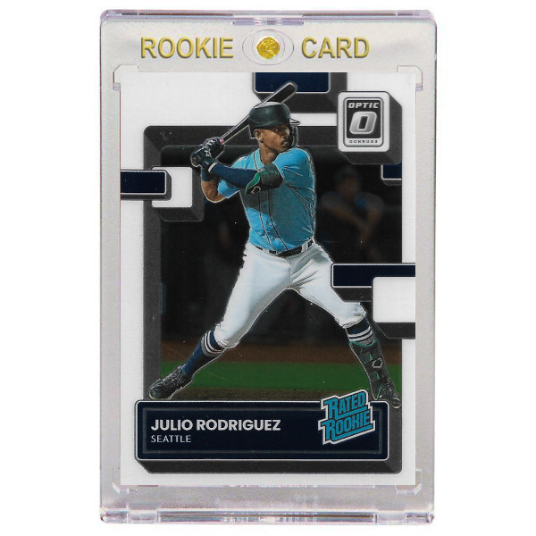 Julio Rodriguez Seattle Mariners 2022 Donruss Optic # 97 Rookie Card