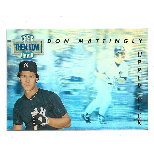 Don Mattingly 1993 Upper Deck Now and Then Hologram # 13