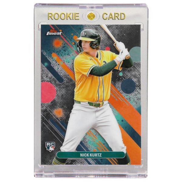 Nick Kurtz Oakland Athletics 2025 Topps Finest # 10 Rookie Card