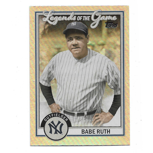 Babe Ruth 2023 Topps Legends of the Game # 9