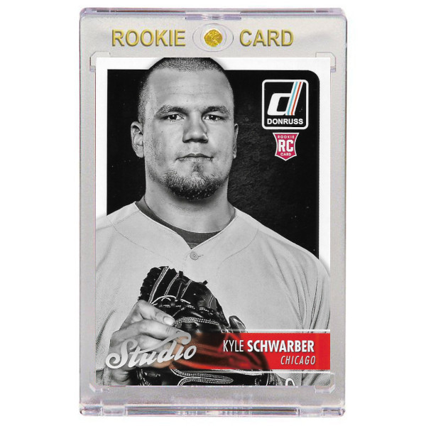 Kyle Schwarber Chicago Cubs 2016 Donruss Studio # 6 Rookie Card