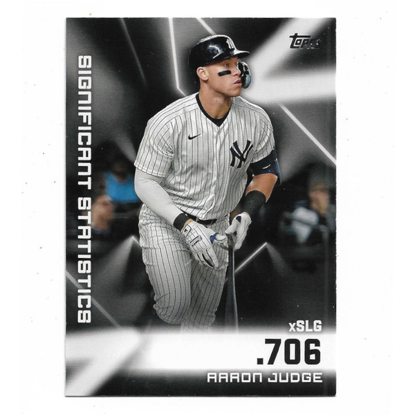Aaron Judge 2023 Topps Significant Statistics # 2