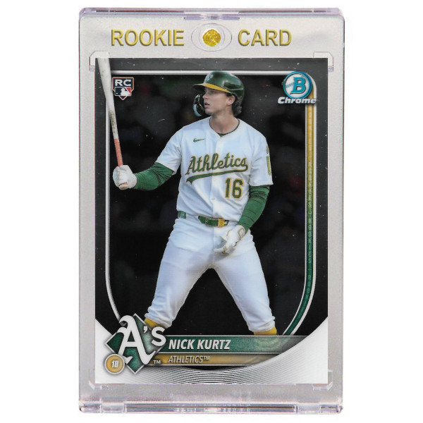 Nick Kurtz Oakland Athletics 2025 Bowman Chrome # 93 Rookie Card