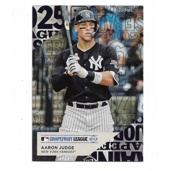 Aaron Judge 2025 Topps Grapefruit League # 2