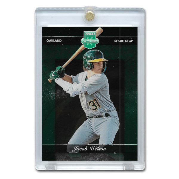 Jacob Wilson 2023 Panini Elite X # 170 Pre-Rookie Card Ltd Ed of 499