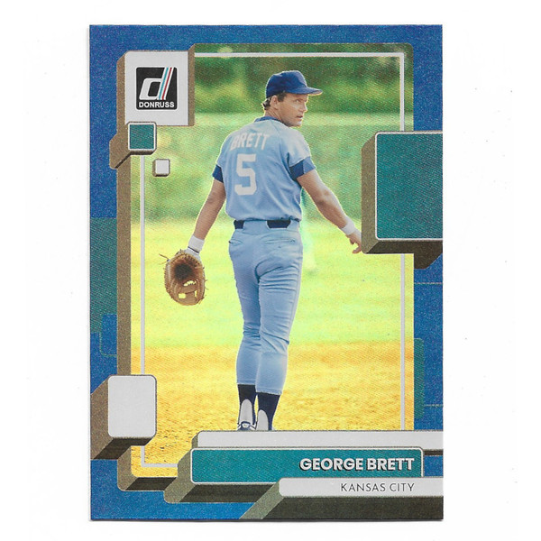 George Brett 2022 Donruss Holo Blue # 102