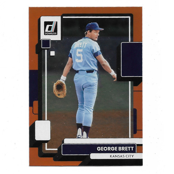 George Brett 2022 Donruss Holo Orange # 102