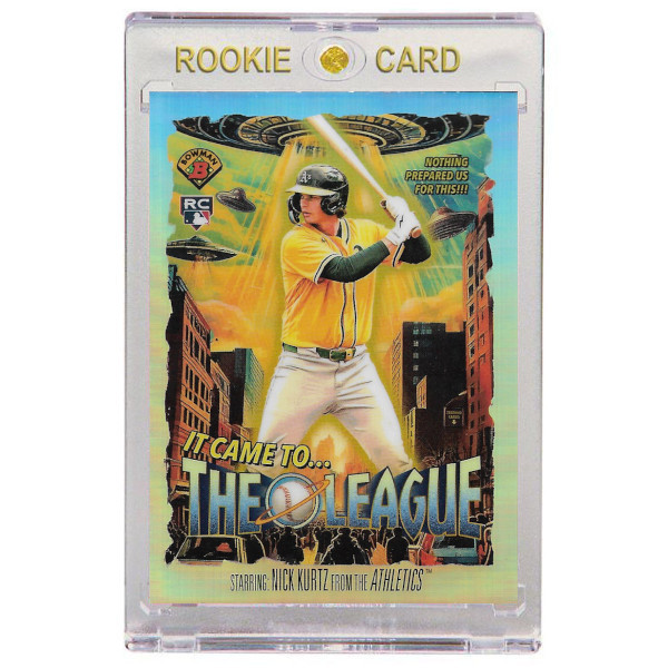 Nick Kurtz Oakland Athletics 2025 Bowman Chrome It Came To The League # 16 Rookie Card