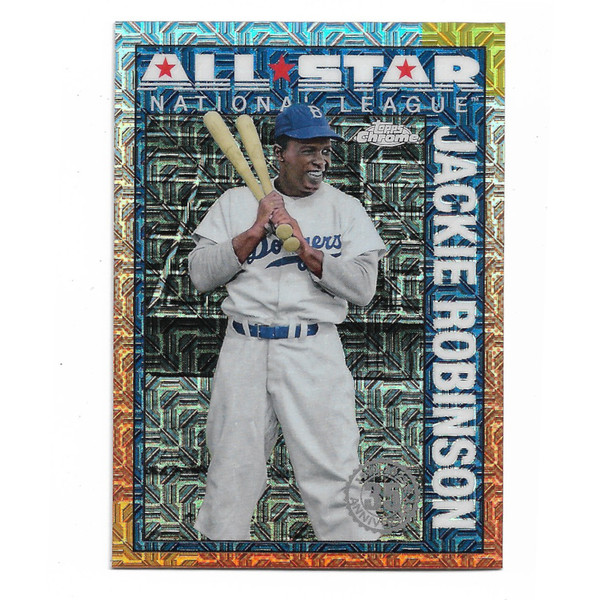 Jackie Robinson 2025 Topps Chrome 35th Anniversary Mojo All-Star # 90ASC-24