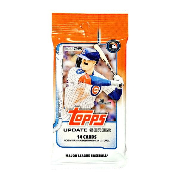 2025 Topps Update Baseball 14 Card Retail Pack