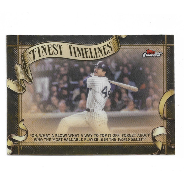 Reggie Jackson 2025 Topps Finest Finest Timelines # 15