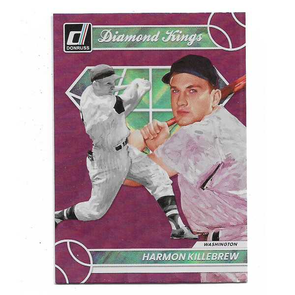 Harmon Killebrew 2023 Donruss Purple Holo # 22