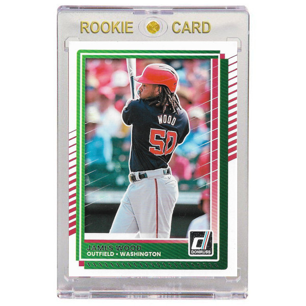 James Wood Washington Nationals 2025 Donruss # 41 Rookie Card