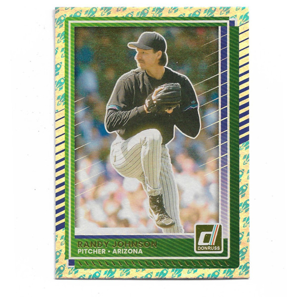 Randy Johnson 2025 Donruss Rockets Holo # 65