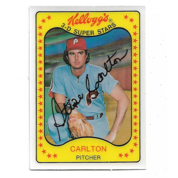 Steve Carlton 1981 Kellogg's 3D Superstars # 50
