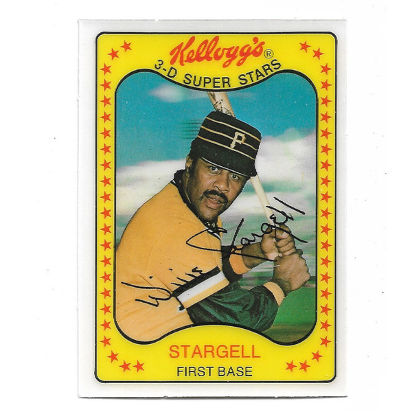 Willie Stargell 1981 Kellogg's 3D Superstars # 11