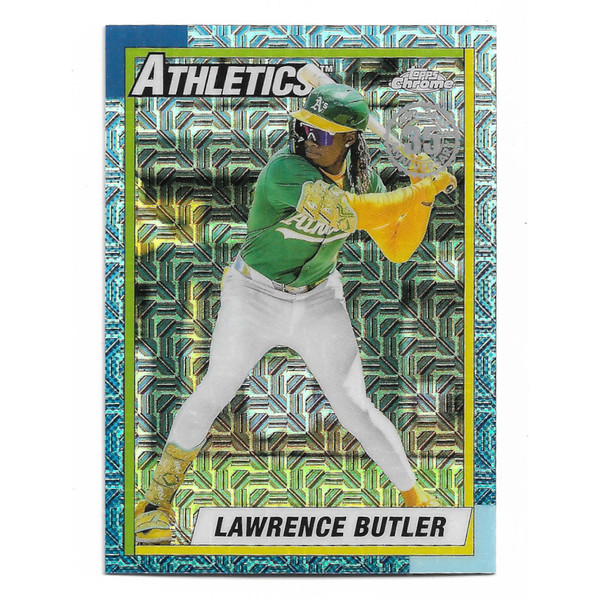 Lawrence Butler 2025 Topps Update Series 35th 1990 Silver Pack Chrome # U90C-43