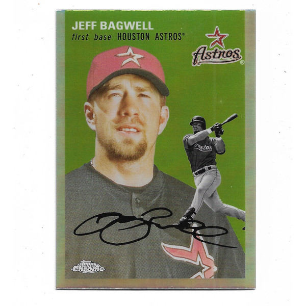 Jeff Bagwell 2023 Topps Chrome Platinum Anniversary Refractor # 401