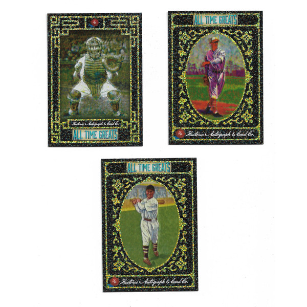 2024 Historical Autographed & Card Co. Lot of 3 Cards