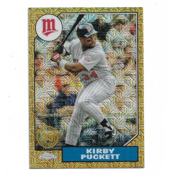 Kirby Puckett 2022 Topps Chrome 35th Anniversary # T88C2-40