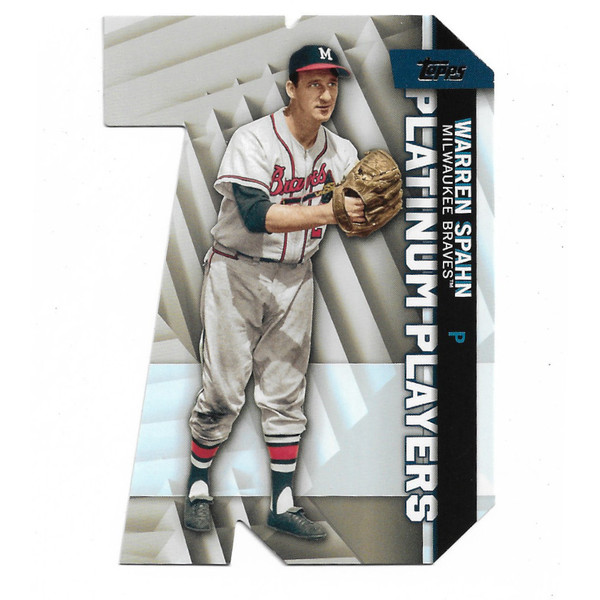 Warren Spahn 2020 Topps Platinum Players # 41