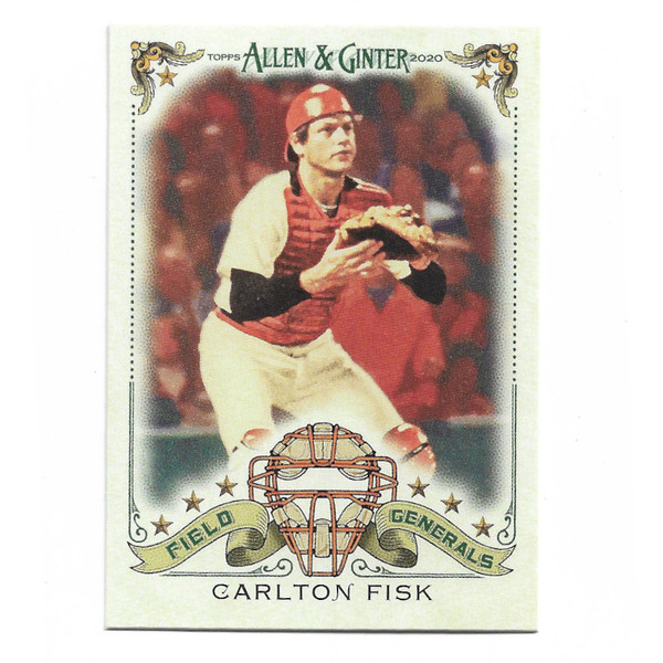 Carlton Fisk 2020 Topps Allen & Ginter Field Generals # 5