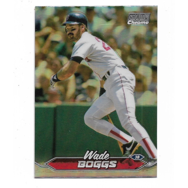 Wade Boggs 2024 Stadium Club Chrome Refractor # 5