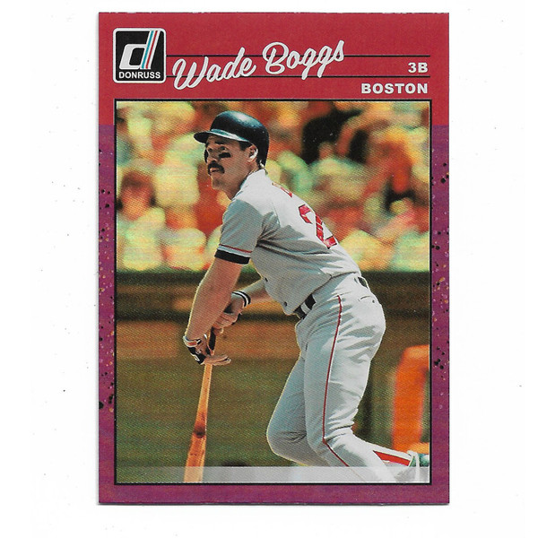 Wade Boggs 2023 Donruss Purple Holo # 285