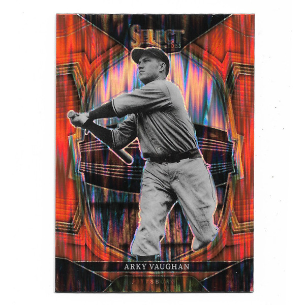 Arky Vaughan 2023 Panini Select Orange Flash # 62