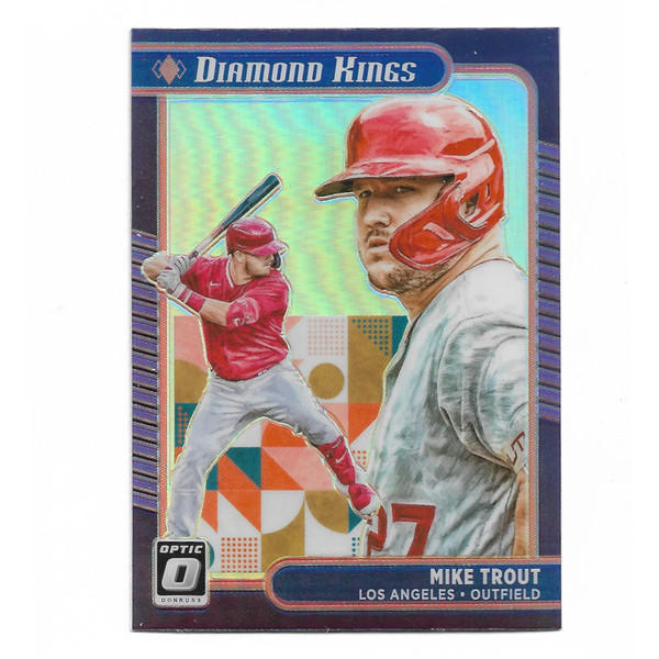 Mike Trout 2021 Donruss Optic Holo # 14
