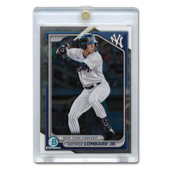 George Lombard Jr. 2024 Bowman Draft Chrome # BDC-118 Pre-Rookie Card