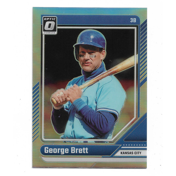 George Brett 2024 Donruss Optic Silver Holo # 3