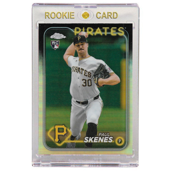 Paul Skenes Pittsburgh Pirates 2024 Topps Chrome Update Refractor # USC-88 Rookie Card