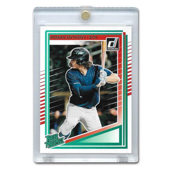 Roman Anthony 2025 Donruss # 155 Pre-Rookie Card