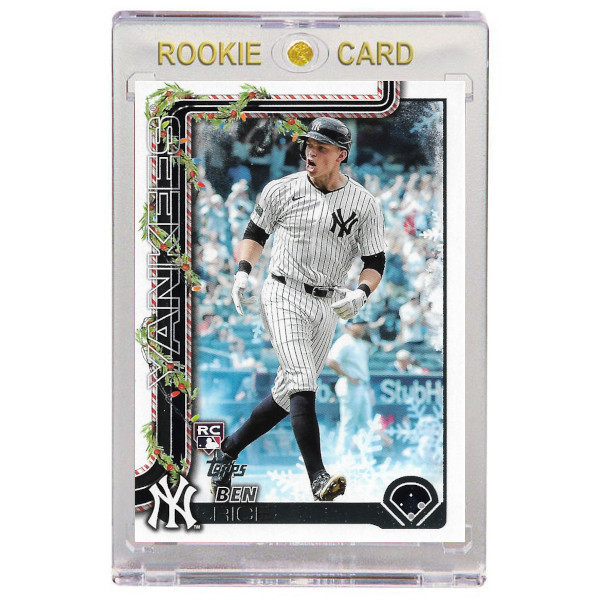 Ben Rice New York Yankees 2025 Topps Holiday # H8 Rookie Card