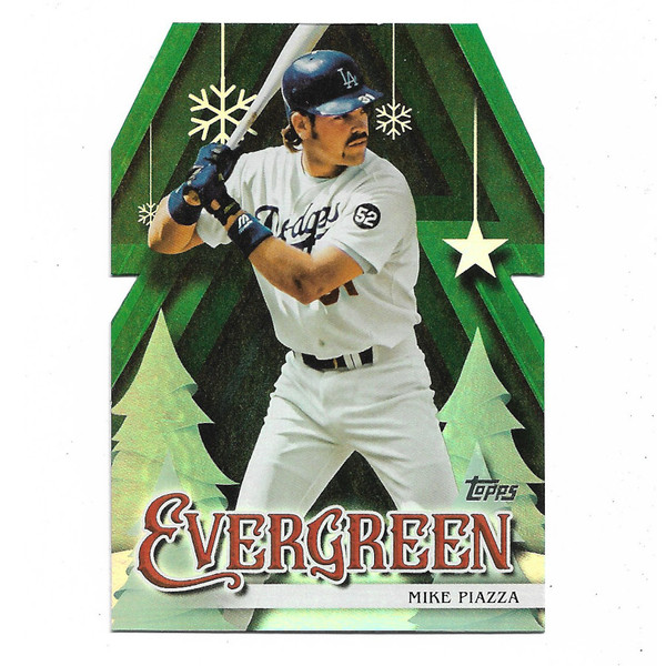 Mike Piazza 2025 Topps Holiday Evergreen # 25