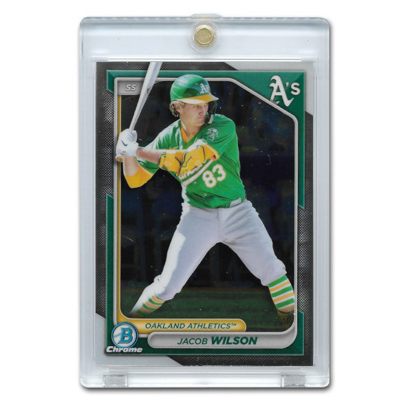 Jacob Wilson 2024 Bowman Chrome Prospects # BCP-205 Pre-Rookie Card