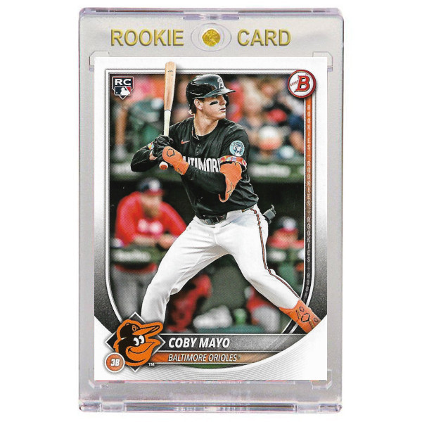 Coby Mayo Baltimore Orioles 2025 Bowman # 37 Rookie Card