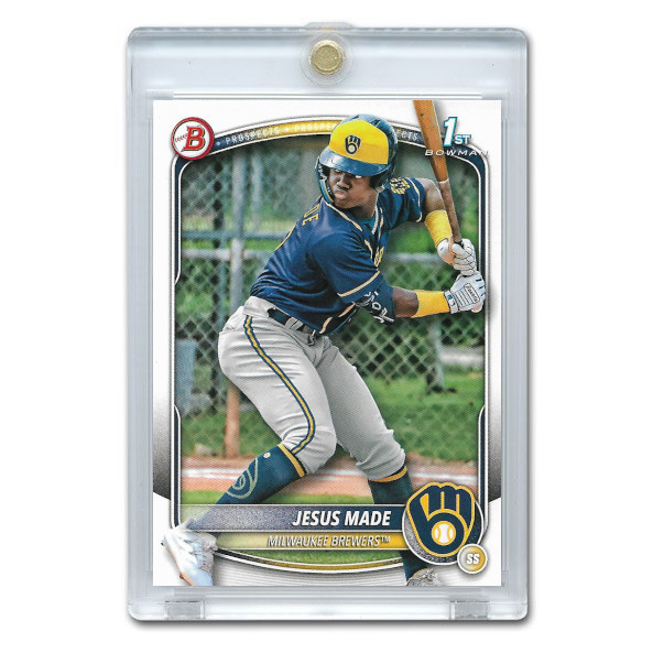 Jesus Made 2025 Bowman Prospects # BP-66 Pre-Rookie Card
