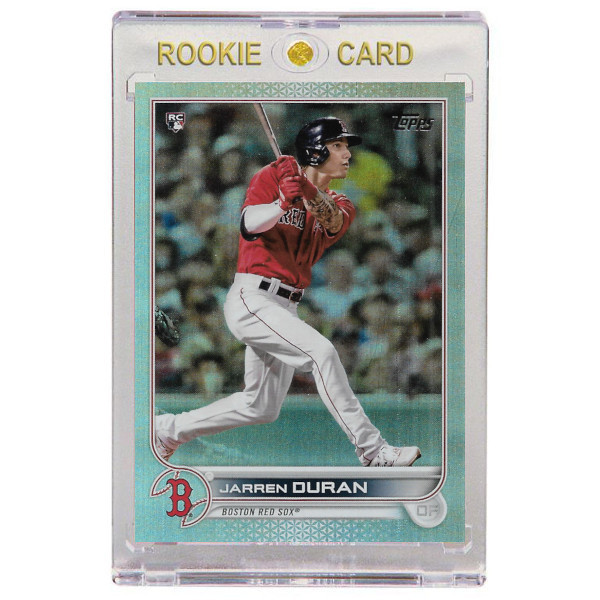 Jarren Duran Boston Red Sox 2022 Topps Rainbow Foil # 187 Rookie Card