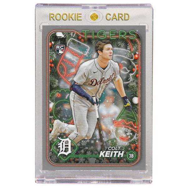 Colt Keith Detroit Tigers 2024 Topps Holiday Silver # H62 Rookie Card