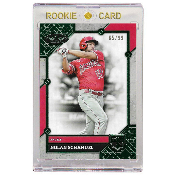 Nolan Schanuel Los Angeles Angels 2024 Topps Tier One # 78 Rookie Card Ltd Ed of 99