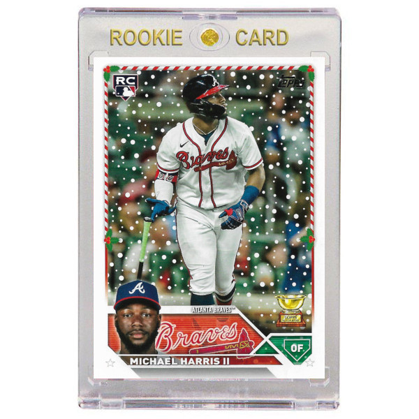 Michael Harris II Atlanta Braves 2023 Topps Holiday # H105 Rookie Card