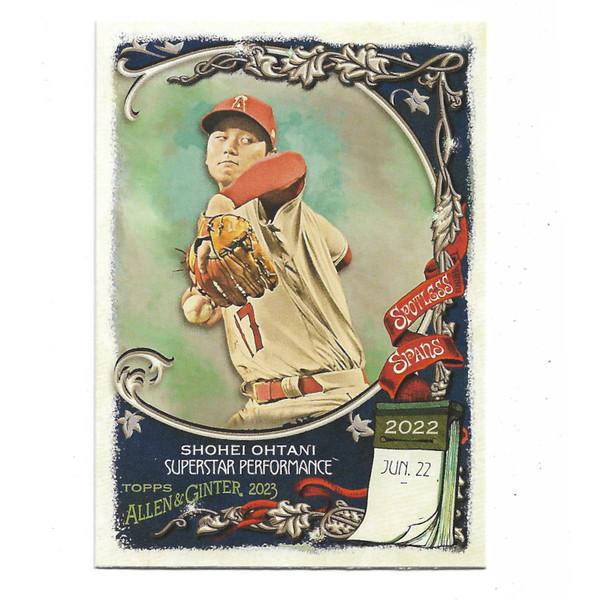 Shohei Ohtani 2023 Topps Allen & Ginter Spotless Spans # 40